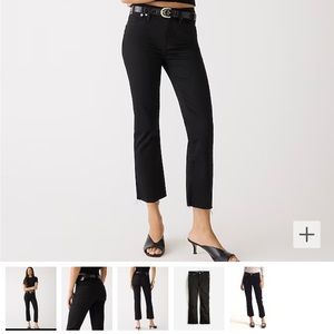 NWT JCrew 9” Billie Demi Boot Crop